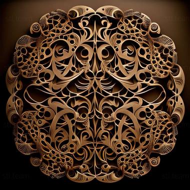 3D model lace (STL)